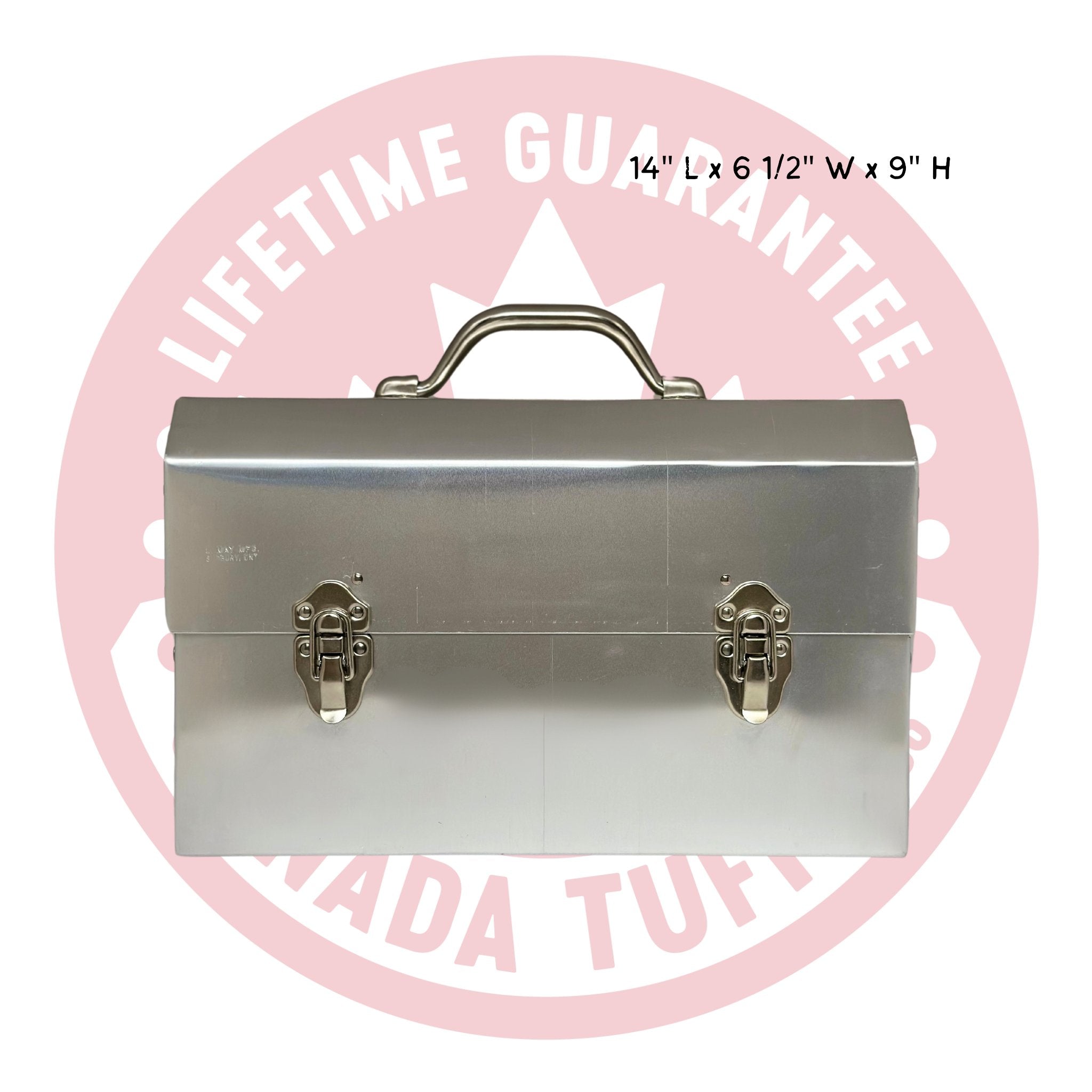 L. May the aluminum lunchbox in size The Super Classic