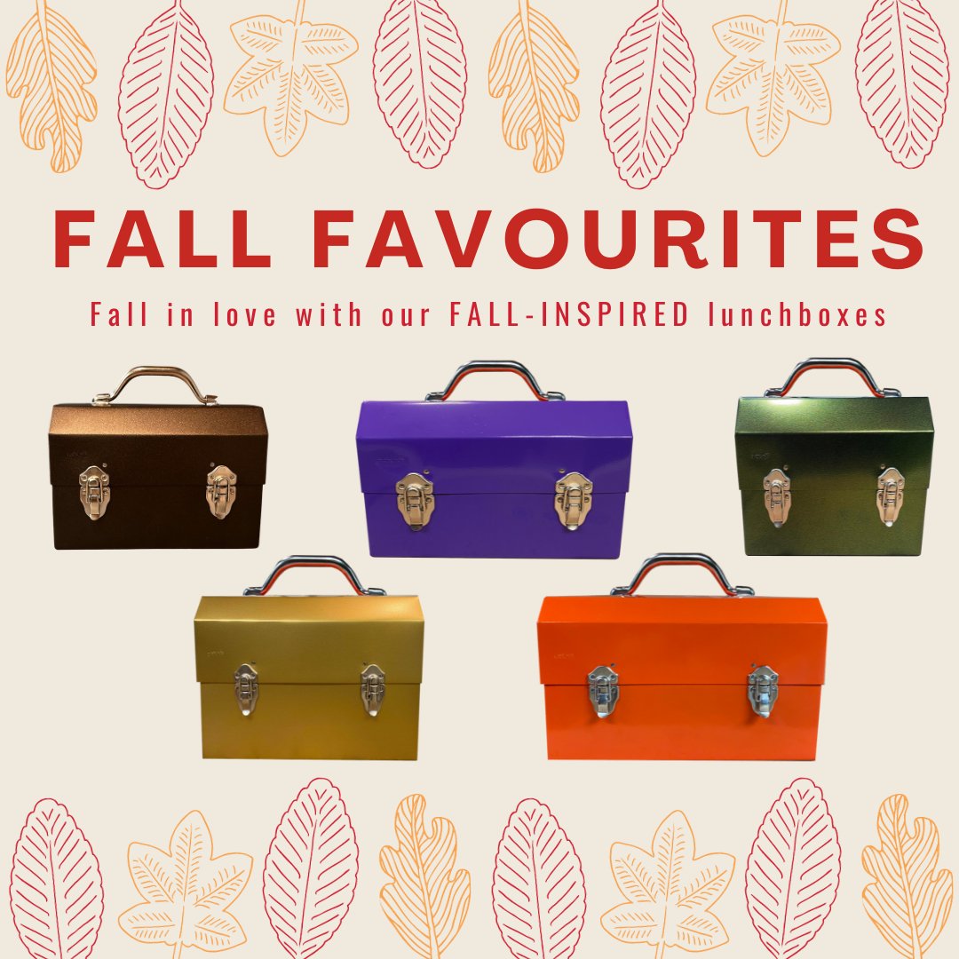 Embracing Fall: Introducing Our Fall-Inspired Lunchbox Collection - The Miners Lunchbox