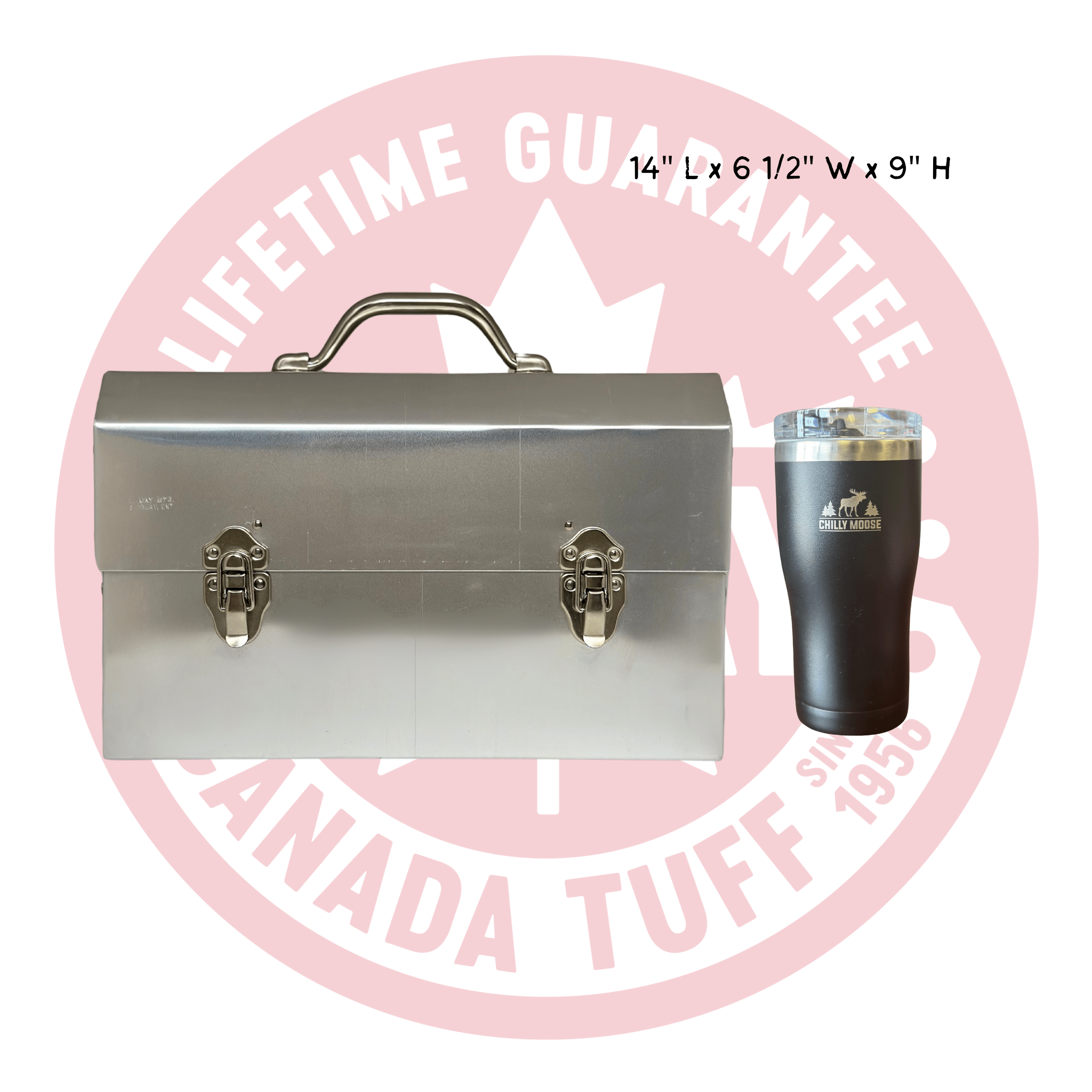 Labour Day Bundle – L. May Lunchbox + Chilly Moose Algonquin Tumbler - The Miners LunchboxThe Miners Lunchbox