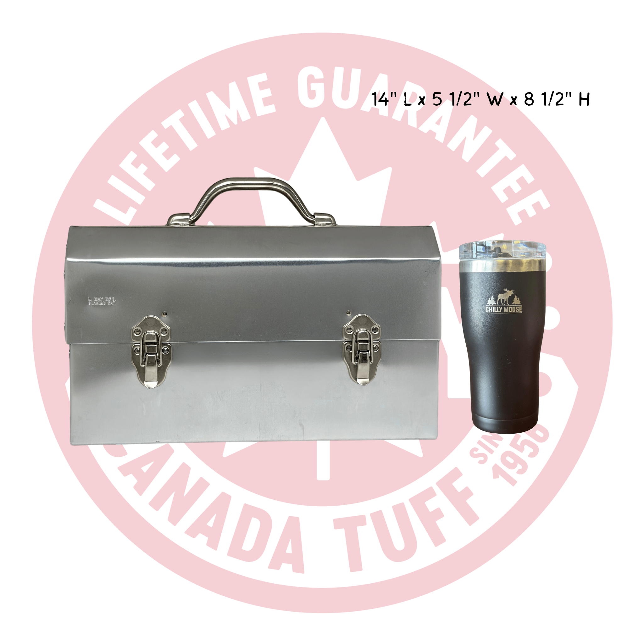 Labour Day Bundle – L. May Lunchbox + Chilly Moose Algonquin Tumbler - The Miners LunchboxThe Miners Lunchbox