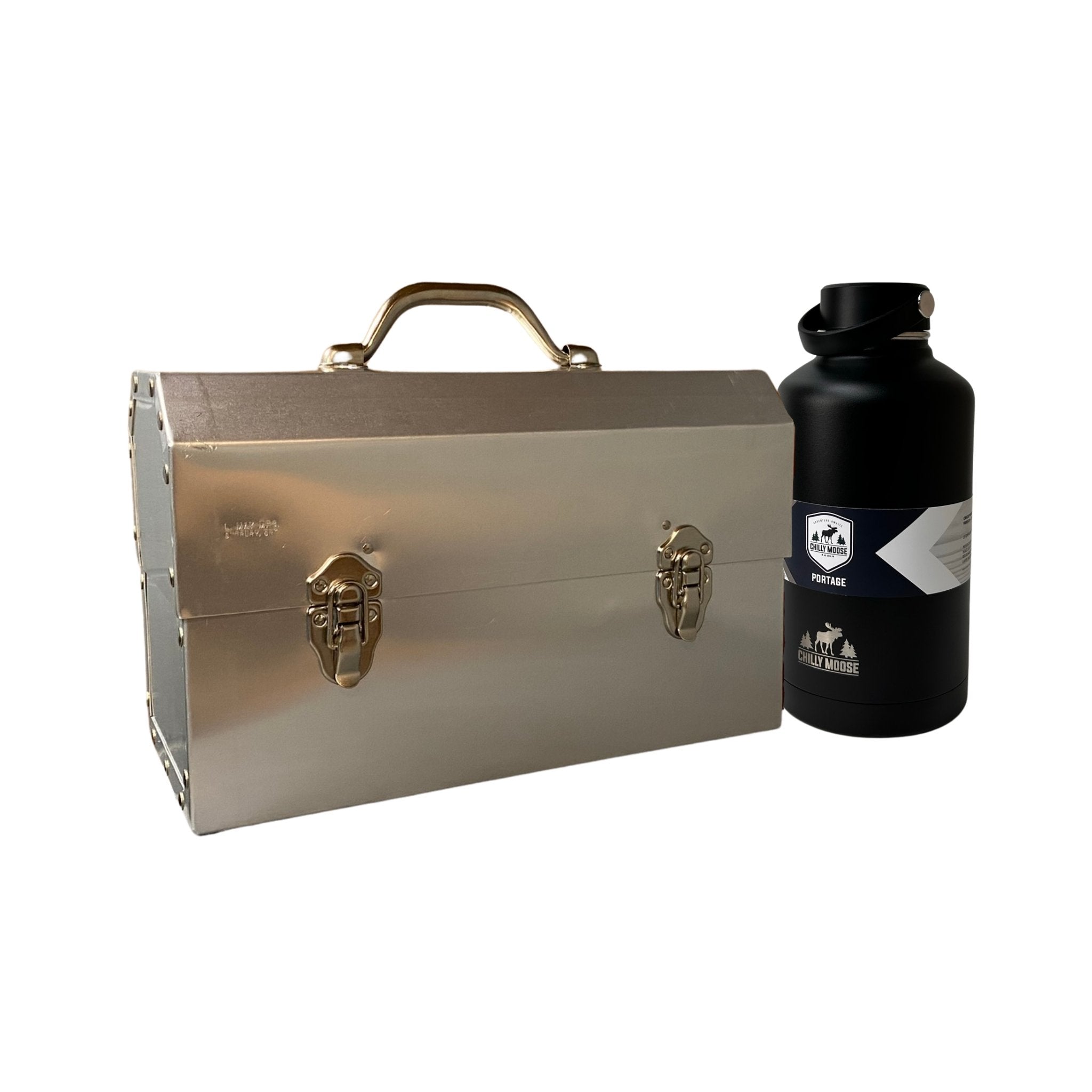 The Super Classic + 64oz Portage Canteen Black - The Miners LunchboxThe Miners Lunchbox